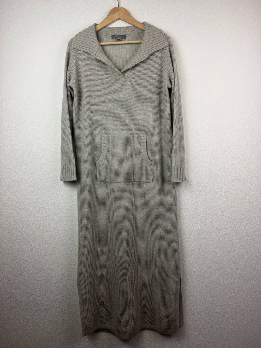 Neiman Marcus 100% Cashmere Waffle Knit Dress